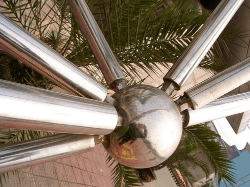 开原不锈钢螺栓球网架